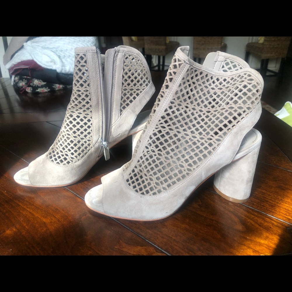 Vince Camuto suede shoes